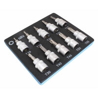 Torx Steckschlüssel 3/8"  10 Stück