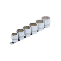 Steckschlüssel-Einsatz-Satz, Zwölfkant 1/2"  SW 24 - 38 mm | 6-tlg.