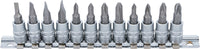 Bit Einsatz 1/4" Schlitz,Kreuzschlitz12-tlg.