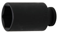 Kraft-Schlagnuss Sechskant, tief 1/2" 32mm
