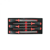 Feilen Satz in Werkzeugeinlage