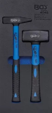 Werkstattwageneinlage Fäustel- und Schlosserhammer-Satz