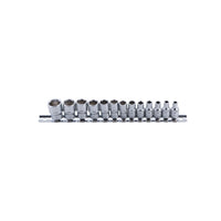 Steckschlüsselsatz 1/4" SW 4- 14mm kurz