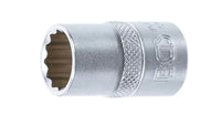Steckschlüssel-Einsatz Zwölfkant 1/2"  SW 15 mm