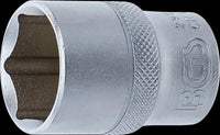 Steckschlüssel-Einsatz Sechskant 1/2" | SW 19 mm
