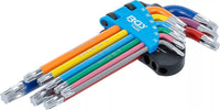 Winkelschlüssel-Satz für Torx  T10 - T50 | 9-tlg.