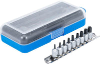 Bit-Einsatz-Satz | 1/4" Torx Plus mit Bohrung | 9-tlg.