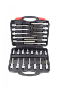 Bit-Stecknuss-Set 1/2" Vielzahn  26 tlg