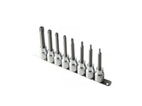 Torx Steckschlüssel Satz mit Bohrung 1/2" 8-tlg.