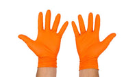 Handschuhe Nitril Gr. XL orange 100 Stk