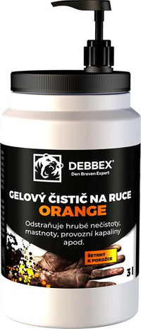 Gel-Handreiniger ORANGE.