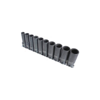 Kraftnüsse Schlagnuss Set 1/2" zwölfkant lang