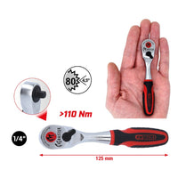 1/4" Umschaltknarre, 80 Zahn Monster