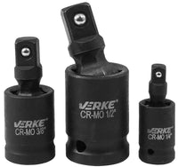 Kugel Schlag Gelenke 3er 1/4", 3/8", 1/2"