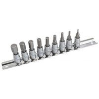 Stecknuss Satz Inbus 1/4"