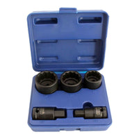 Schlag Stecknuss Set für Nabe 1/2"  5 teilig