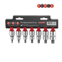 Stecknuss Vielzahn Set 1/2" kurz