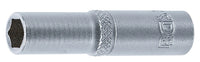 Steckschlüssel-Einsatz Sechskant 1/4" SW 7 mm