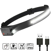 Kopf Stirnband LED Leuchte 40 cob  usb