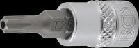 Bit-Einsatz 1/4" für Torx mit Bohrung T25