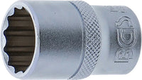 Steckschlüssel-Einsatz Zwölfkant 1/2"  SW 18 mm