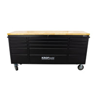 Mobile Werkbank Werkzeugwagen Leer