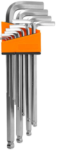 Winkel Inbus Satz mit Kugel 12 tlg