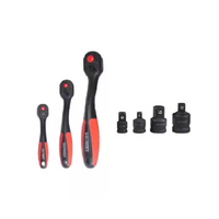 3-teiliger Ratschensatz 1/4, 3/8, 1/2