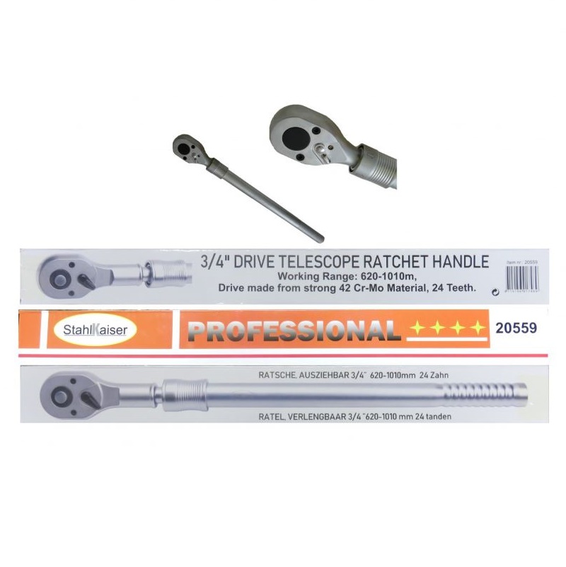 Ratsche 3/4″ ausziehbar 1 meter