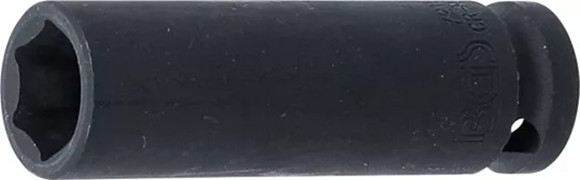 Kraft-Steckschlüssel Sechskant, tief 1/2″  SW 16mm