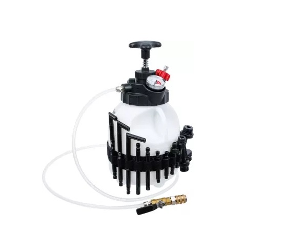 Getriebeöl-Befüllgerät mit Handpumpe | mit 12 Adaptern | 3 l