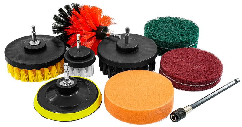 Bohrer Reinigungsbürsten Set  11 tlg