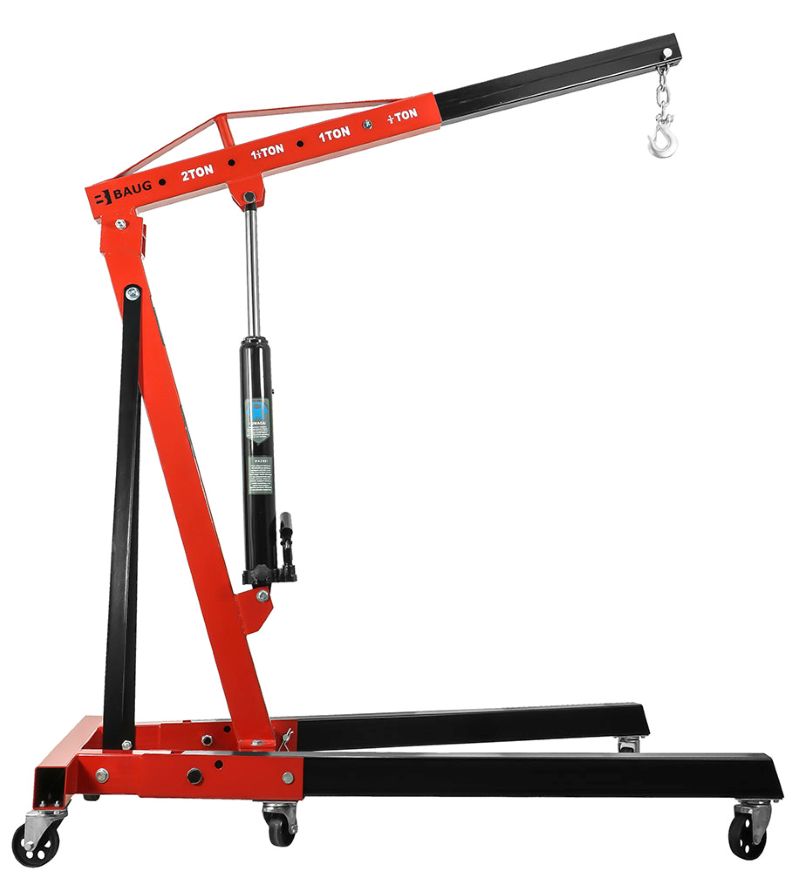 Motorkran 2 ton faltbar