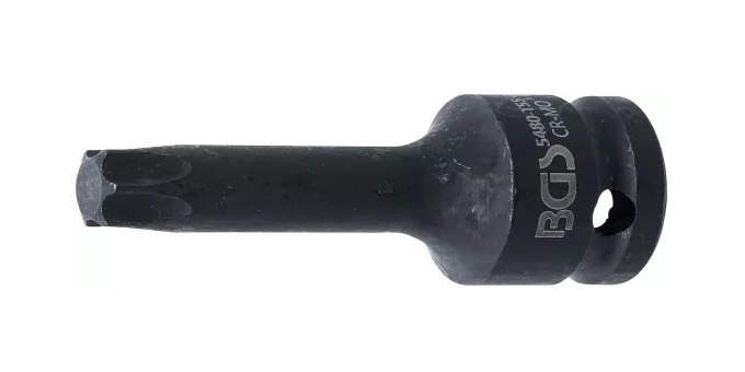 Kraft-Bit-Einsatz | Länge 75 mm 1/2″ T55
